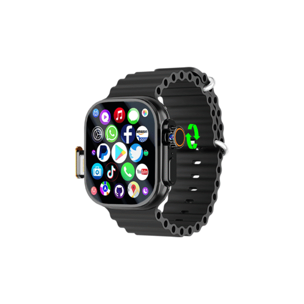 Pulsa Nova Quantum Montre connectée Android, AMOLED 2,04", GPS, Cryptage d'empreintes digitales, 4 Go – Design premium – Image 2