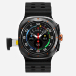 Pulsa Nova Astra Max - Montre connectée Android, Carte SIM intégrée, AMOLED 2,01", Caméra rotative – Design premium
